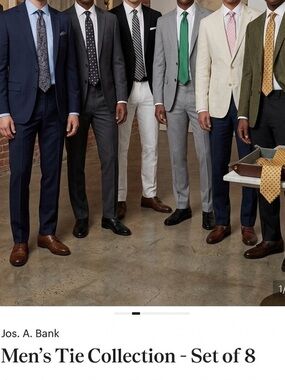 Men’s Tie Collection - Set of 8